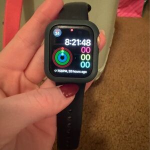 Apple Smartwatch with Black Band